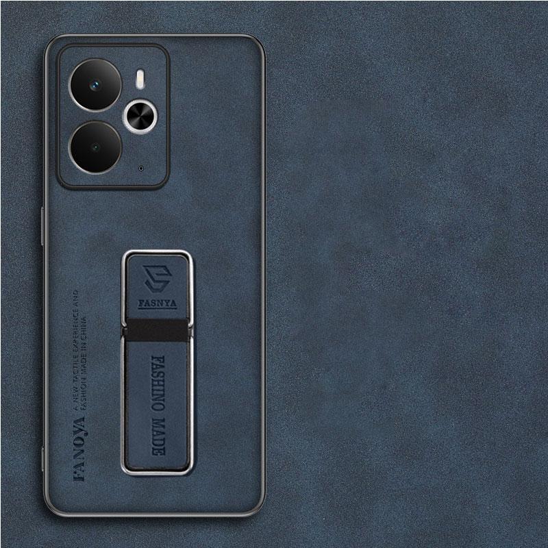 

Чехол из овчины для Realme 14 5G, чехол для Realme 14 Pro Plus 14X, роскошный матовый силиконовый бампер, подставка, держатель, задняя крышка For Realme 14proplus