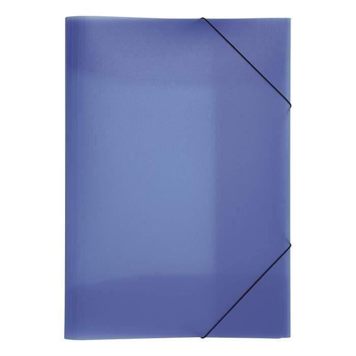 Chemise À Élastique Trend Colours PP A3 Bleu