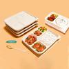 Jindinghui Disposable 5-Compartment Meal Prep Containers