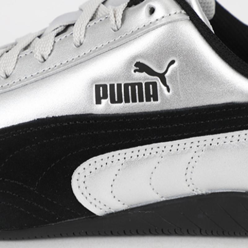 Puma Shoes Metallic Silver Black Rose Speedcat