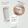Marna spice pot with spoon, one-touch opening, spoon won't get buried, moisture-proof with gasket,