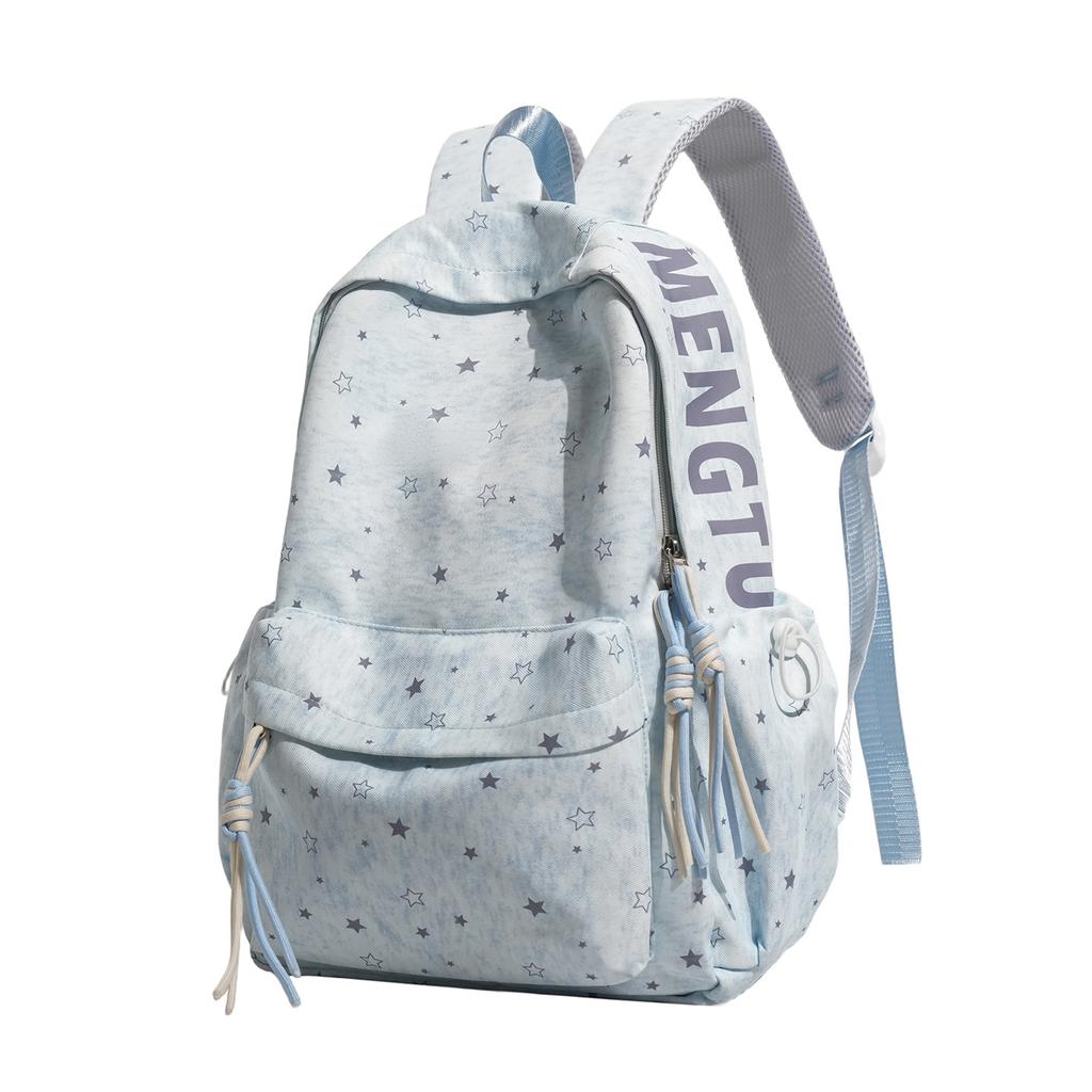 Schoolbag School bag Junior high school girl High value backpack Small fresh college style High school girl Large capacity campus backpack