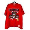 90s Florida Panthers T Shirt Sz XL (A715)