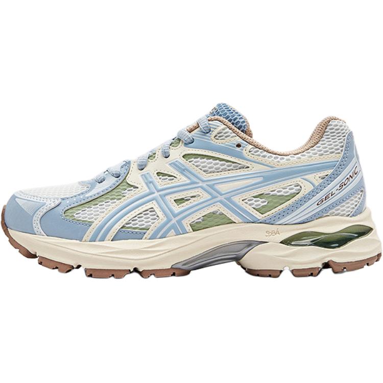 

Asics Gel-Sonic Fabric Synthetic Leather Comfortable Versatile Resilient Wear-Resistant Breathable Low-Top Running Shoes Kids sneakers 1014A385-400 40