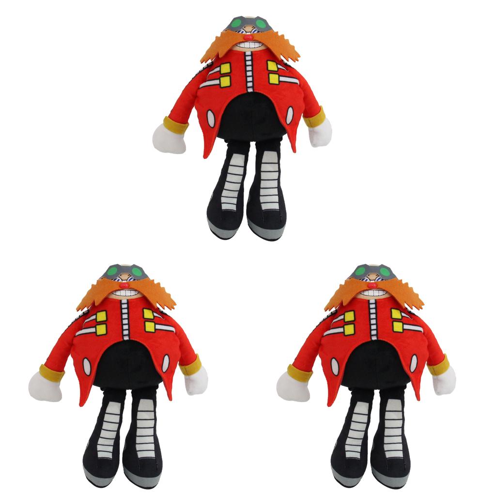 Sonic The Hedgehog 12 Inch Plush Classic Dr Eggman Soft And Cuddly Toy For Kids