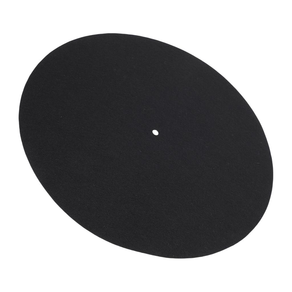 12 Inch Turntable Slipmat Fit for   Phonograph Player Anti Vibration Record Platter Mat Felt Turntable Pad Anti Static