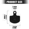 Heavy Duty Steel Back Motorcycle Rear Brake Pads With Heat Resistant Sintered Metal Material for Safe and Smooth Braking