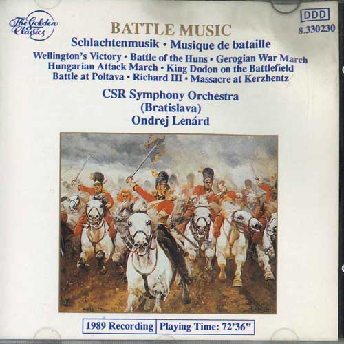 

CD ONDREJ LENARD - Battle Music 8330230 GOLDEN CLASSICS Non Japan Classical Used