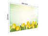 SZKLANA DESKA DO KROEJNIA 30x22 TULIPANY