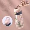 High-capacity Safe Straw Cup With Straw Drinking Cup Cute 500ML Water Bottles  Girl