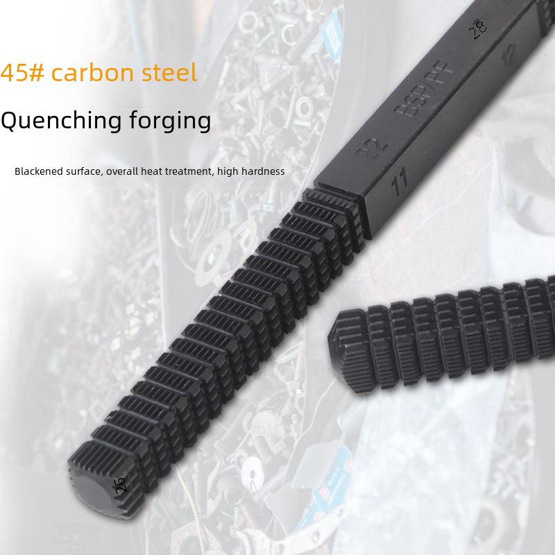 Metric Coarse Tooth Screw Thread Repair File