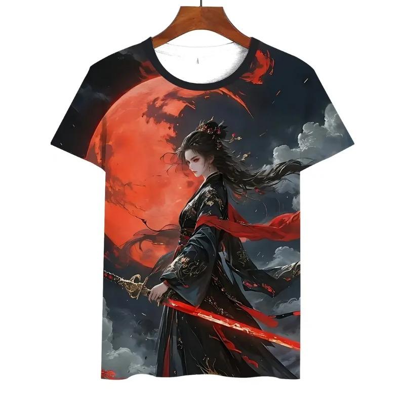 

Новые аниме футболки с 3D-печатью Летние мужские женские футболки с коротким рукавом и круглым вырезом 6XL