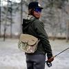 LITTLE PRESENTS River Watcher Shoulder Bag B-24 Black Camo Medium