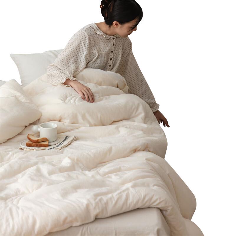 Tri-polar All-Cotton Soybean Fiber Quilt