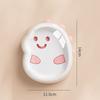1PCS Plastic Cute Cartoon Double-Layer Soap Box with Lid - Drainage Soap Holder for Home, Bathroom Countertop Soap Container
