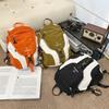 Color Block Unisex Backpack Student Class Commuter Bag Outdoor Lightweight Travel Bag