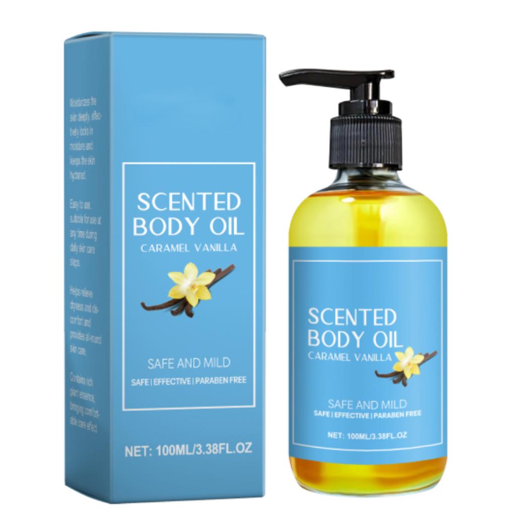 100ml Caramel Body Oil Moisturizing And Moisturizing Nourishing Skin Massage Oil