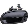 ECCPP Exterior Door Handle 1996-2000 for Honda for Civic Outer Replacement Front Rear Driver Left Passenger Right 4pcs Black