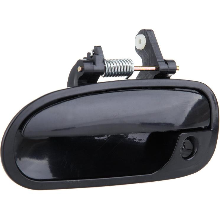 ECCPP Exterior Door Handle 1996-2000 for Honda for Civic Outer Replacement Front Rear Driver Left Passenger Right 4pcs Black