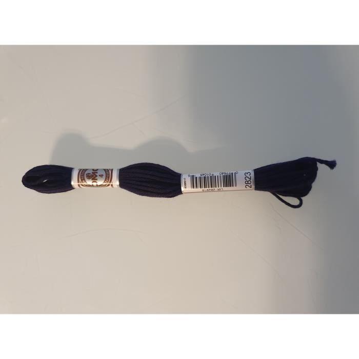 Fil retors - DMC - col. 2823 - 100% coton - Idéal pour canevas - Mixte