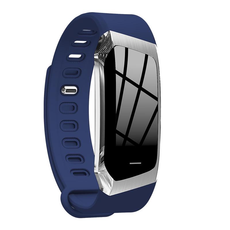 E18 Smart Waterproof Sports Bracelet: Heart Rate, Pedometer & Blood Pressure Monitor for Adults & Children.