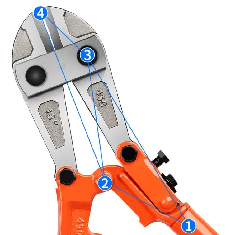 14/18 Inch Bolt Cutter Heavy Duty Thicken Wire Cutting Pliers Cut Lock Chain