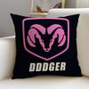 P- Dddodges Cushion Cover Natural Linen Pillowcase Set, All-In-One Decor For Sofa, Bedroom & Chair