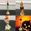 Enchanting Halloween Skull Skeletal Hand Stand Led Candle Light For Party Decoration