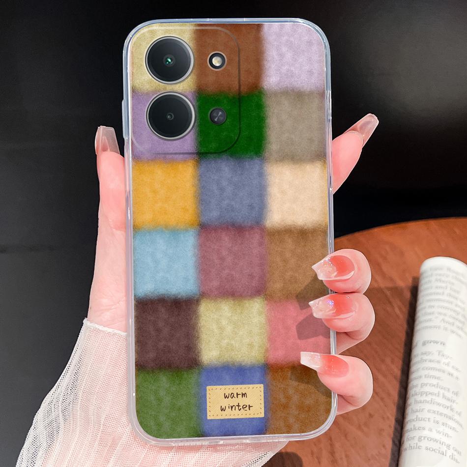 Case For Poco C85 C75 C65 C55 Ocean Fish Transparent Phone Back Cover For POCO C 75 Soft TPU Silicone Lightweight Protectors