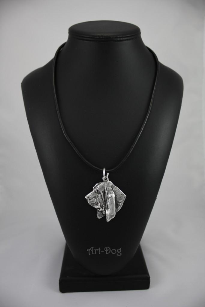 Basset Hound I – Dog Necklace In Gift Box, Silver-plated Locket for Dog Fan | Art-Dog