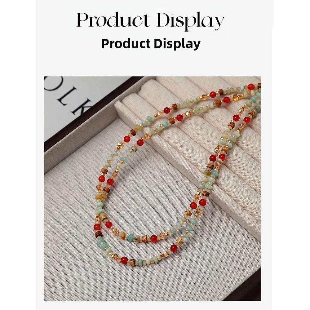 Elegante Steinkette Schlichter Damenschmuck Neue Schlüsselbeinkette Halsketten Geschenke