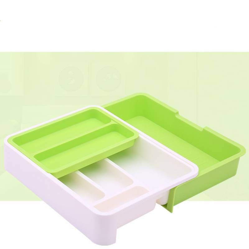 Plastic Drawer Storage Box With Dividers For Bedroom And Kitchen Organization