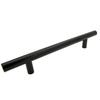10 X Furniture Handle Railing 128 Mm Black