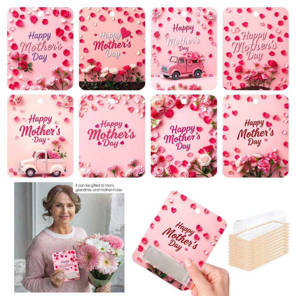 Muttertagsthemen Kreative Geldbörsen-Einsteckkarten und Geschenkdekorationsset