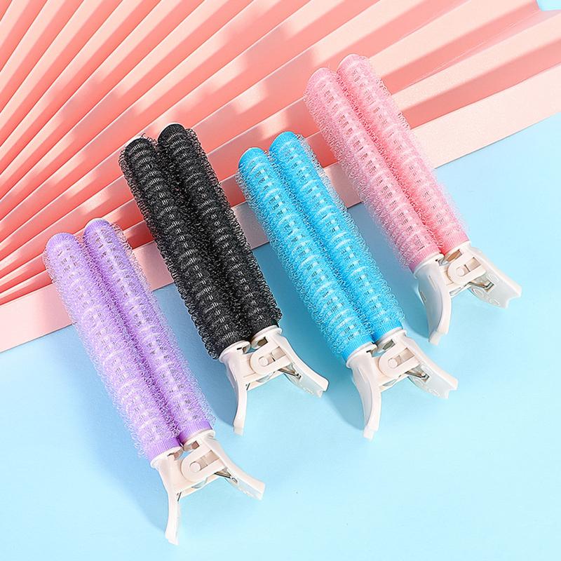 1/2Pcs Natural Hair Root Fluffy Clips Curly Hair Roller And Culers Bangs Hair Styling Clip Hair Pins Lazy Hair Accessories