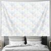 Boho Wall Tapestry Aesthetic Room Decor Nature Beach Ocean Wave Pattern Wall Hanging Home Textile Living Room Bedroom Art