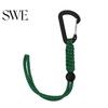 Carabiner Key Hooks Backpack Buckle High Strength Good Load-bearing Anti-loss Nylon Multifunctional Hanging Ring Bag Outdoor Accessories Buckles
