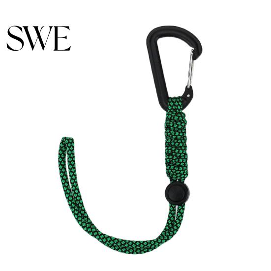 Carabiner Key Hooks Backpack Buckle High Strength Good Load-bearing Anti-loss Nylon Multifunctional Hanging Ring Bag Outdoor Accessories Buckles