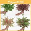 Faux Fern Leaf Plant For Home And Photography Decor With Durable Plastic Material And Realistic Appearance