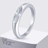 Vnox Vergoldeter Edelstahlring für Herren, Elliptische Oberfläche mit Blumenmuster 4*9,2mm Ringe, Minimalistischer Ring Mode Geschenke