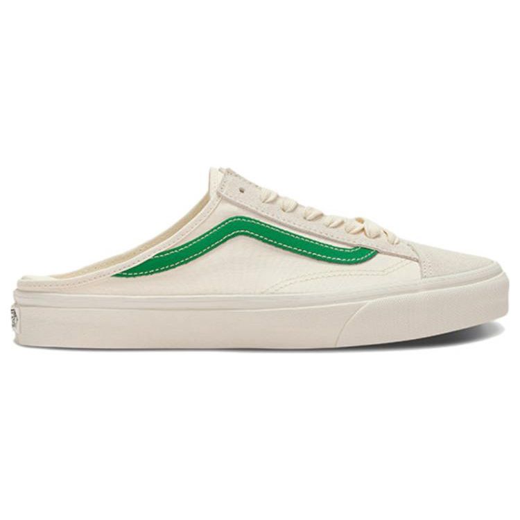 Vans Style 36 Mule Casual Low Top Skate Shoes Unisex sneaker White Green VN0A7Q5YRFX