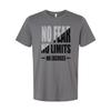 No Fear No Limits No Excuses Unisex Graphic Tee For Workout Training Or Everyday