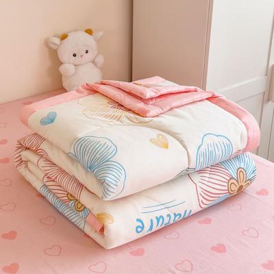 Summer Cool Quilt Machine Washable Summer Air-Conditioned Quilt Children'S Thin Quilt Single Student Dormitory Cool Cover