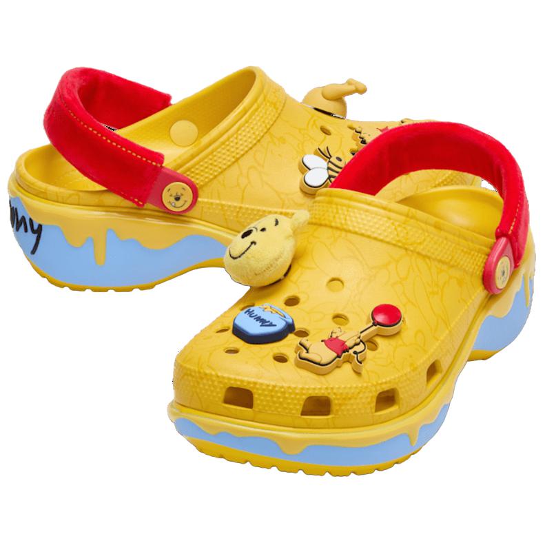Crocs Classic Platform Clog Disney Winnie The Pooh Women's 211092-90H