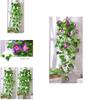 Fake Morning Glory Vine For Stunning Indoor And Outdoor Decoration**