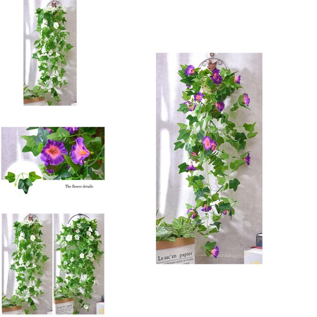 Fake Morning Glory Vine For Stunning Indoor And Outdoor Decoration**