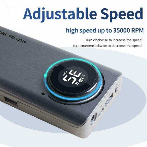 30000RPM Tragbare Wiederaufladbare Elektrische Nagel Bohrer Bits Maniküre Maschine Stift Pediküre 6 Bits Bohrer Mühle Cutter Maschine Nagel Kit