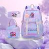 K-Pop Witch Hunters Cartoon Printed Student Pencil Bag Lunch Bag Three-Piece Backpack