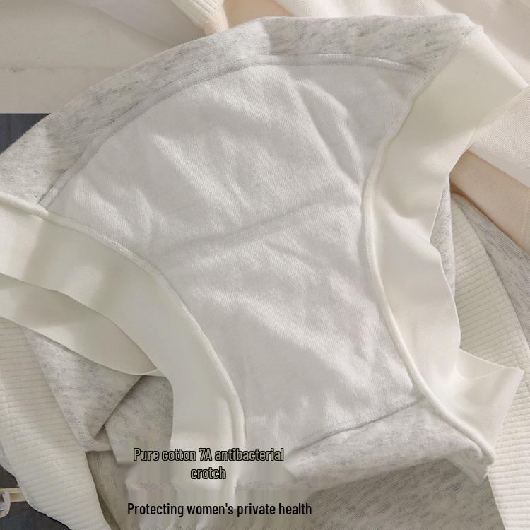 Women's Seamless Cotton Boxer Briefs with Antibacterial Protection