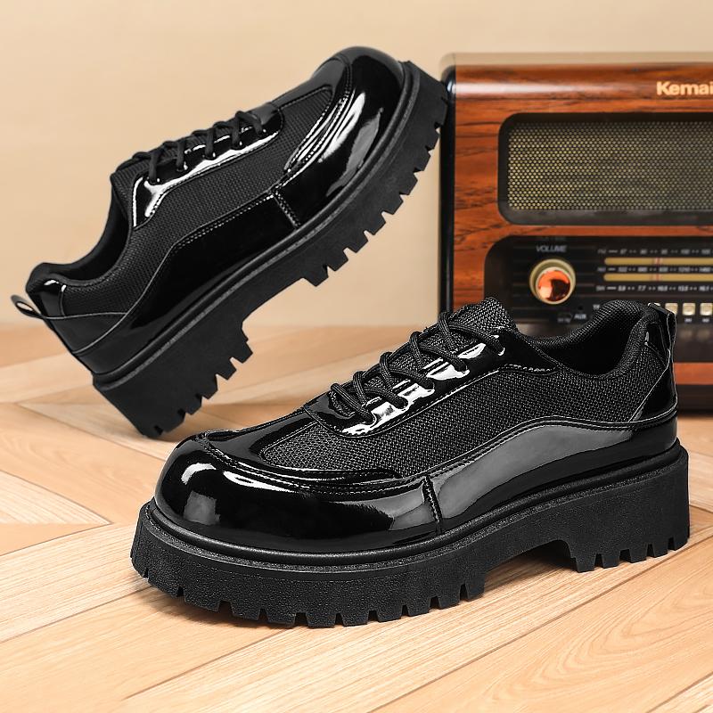 Fashion CYYTL Mens Shoes Casual Leather Loafers Office Work Boots Platform Outdoor Walking Fashion Sport Luxury Designer Sneakers Summer